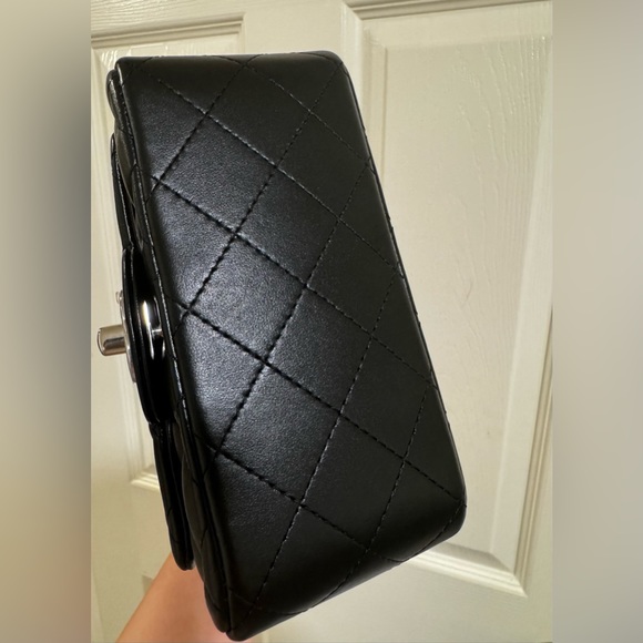 NIB Chanel 24C Quilted Mini Square Flap - Picture 6 of 7